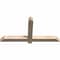 Ekena Millwork Eugene Smooth Timber Gable Bracket, Douglas Fir, 48"W x 24"H x 3 1/2"D x 3 1/2"F, 12/12 Pitch GBW048X24X0404EUG00SDF - alternate 3